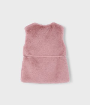 Γιλέκο γούνα ζώνη