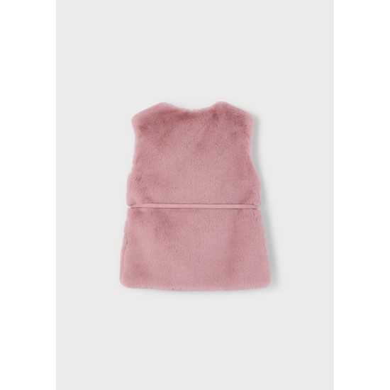 Γιλέκο γούνα ζώνη Γιλέκο γούνα ζώνη