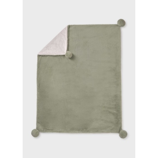 Κουβέρτα γούνα pom pom Κουβέρτα γούνα pom pom