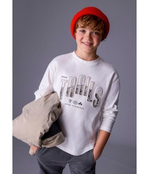 Μπλούζα μακρυμάνικη τσέπη