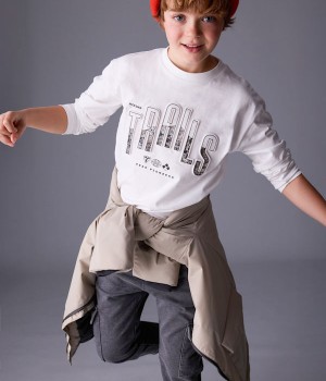 Μπλούζα μακρυμάνικη απλικέ