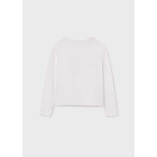 Μπλούζα μακρυμάνικη τσέπη Μπλούζα μακρυμάνικη τσέπη