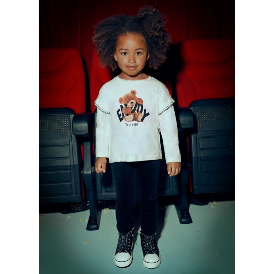 Μπλούζα μακρυμάνικη αρκουδάκι Μπλούζα μακρυμάνικη αρκουδάκι