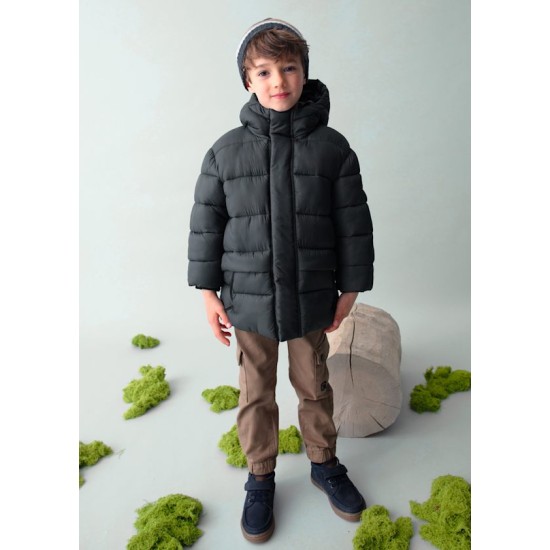 Μπουφάν μακρύ κοριτσιων κορδόνι Μπουφάν μακρύ κοριτσιων κορδόνι