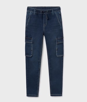 Παντελόνι soft  denim jogger