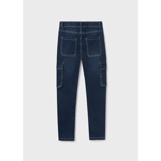 Παντελόνι soft  denim jogger Παντελόνι soft  denim jogger