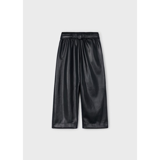 Παντελόνι τζιν pu wide leg Παντελόνι τζιν pu wide leg