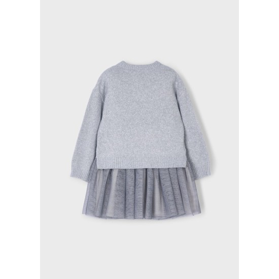 Φόρεμα πλεκτό συνδυασμένο Φόρεμα πλεκτό συνδυασμένο