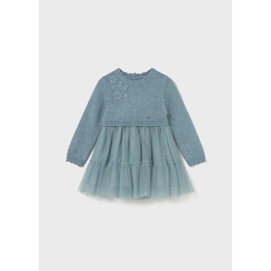 Φόρεμα συνδυασμένο πλεκτό Φόρεμα συνδυασμένο πλεκτό