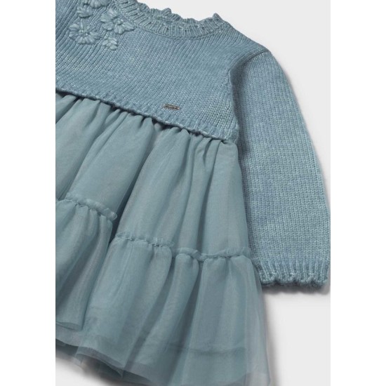 Φόρεμα συνδυασμένο πλεκτό Φόρεμα συνδυασμένο πλεκτό