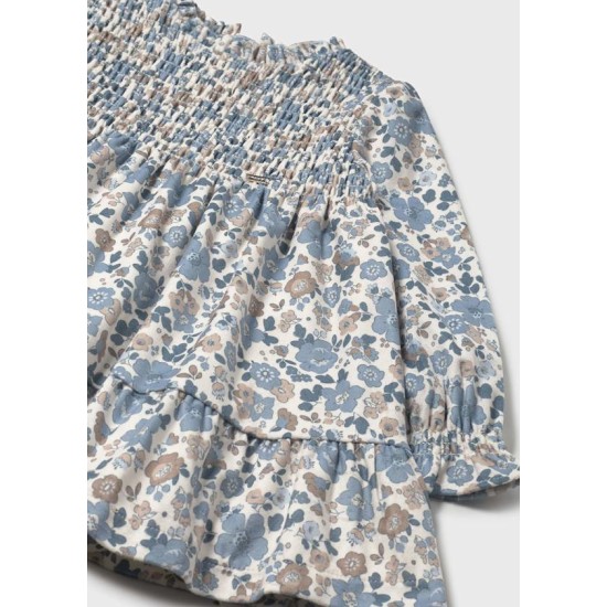 Φόρεμα βελούδινο σταμπωτό Φόρεμα βελούδινο σταμπωτό