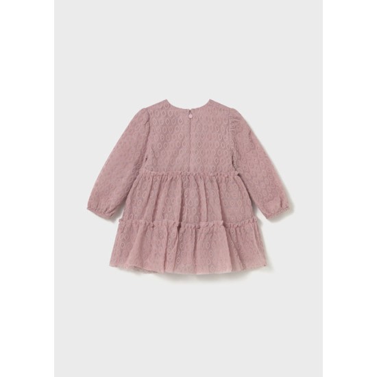 Φόρεμα βελούδινο σταμπωτό Φόρεμα βελούδινο σταμπωτό