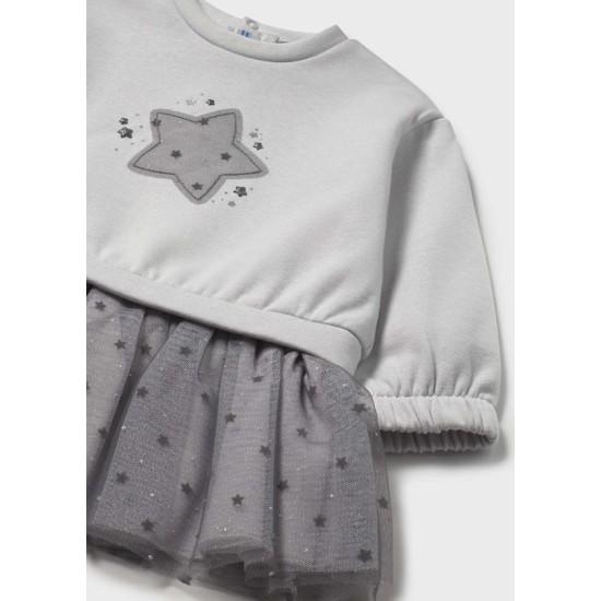 Φόρεμα συνδυασμένο τούλι Φόρεμα συνδυασμένο τούλι