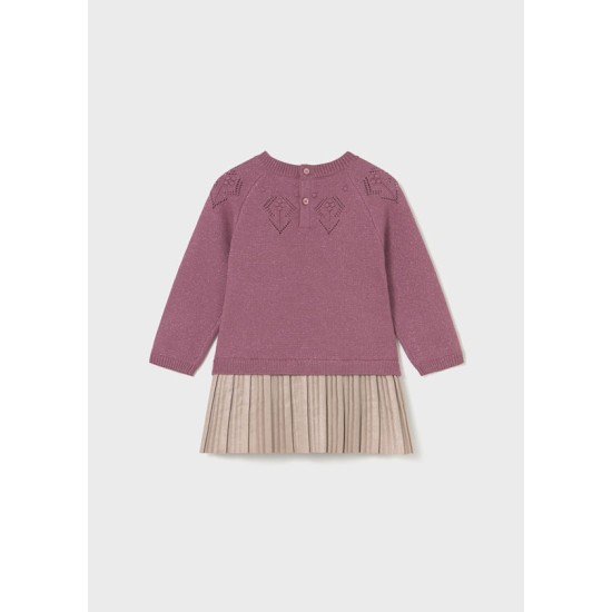 Φόρεμα συνδυασμένο πλεκτό Φόρεμα συνδυασμένο πλεκτό