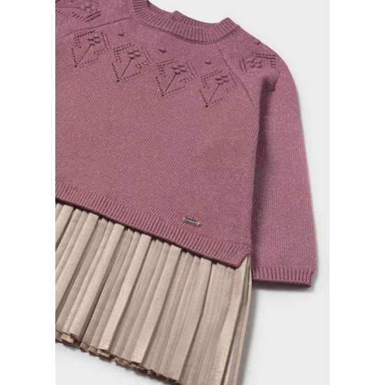 Φόρεμα συνδυασμένο πλεκτό Φόρεμα συνδυασμένο πλεκτό