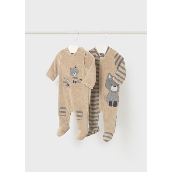 Σετ 2 φορμάκια βελουτε