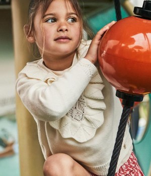 Ζέρσευ πλεκτό διάτρητο