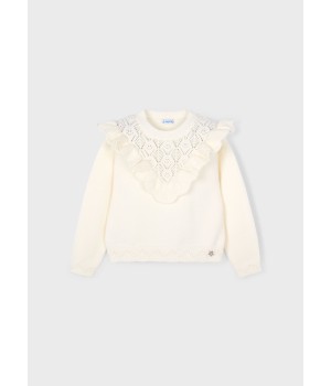 Ζέρσευ πλεκτό διάτρητο Ζέρσευ πλεκτό διάτρητο