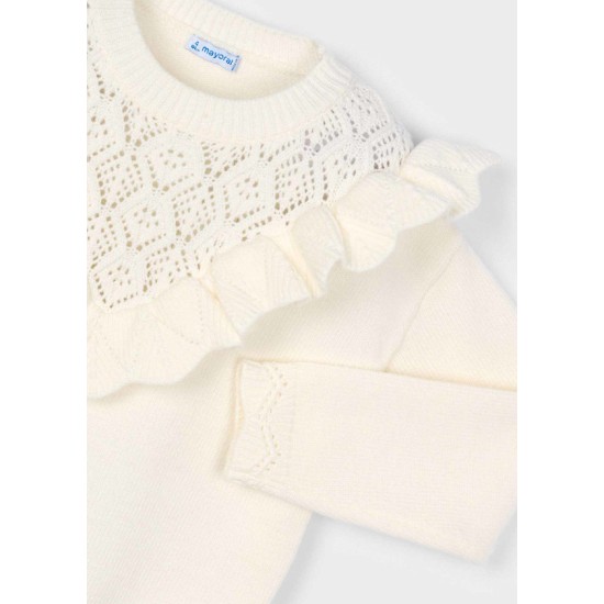 Ζέρσευ πλεκτό διάτρητο Ζέρσευ πλεκτό διάτρητο